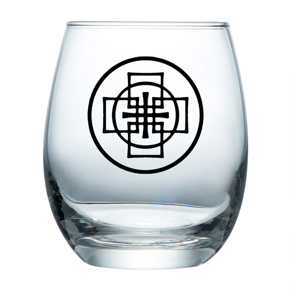 Swedenborg Cross Glass