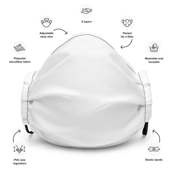 Swedenborg Cross Premium face mask