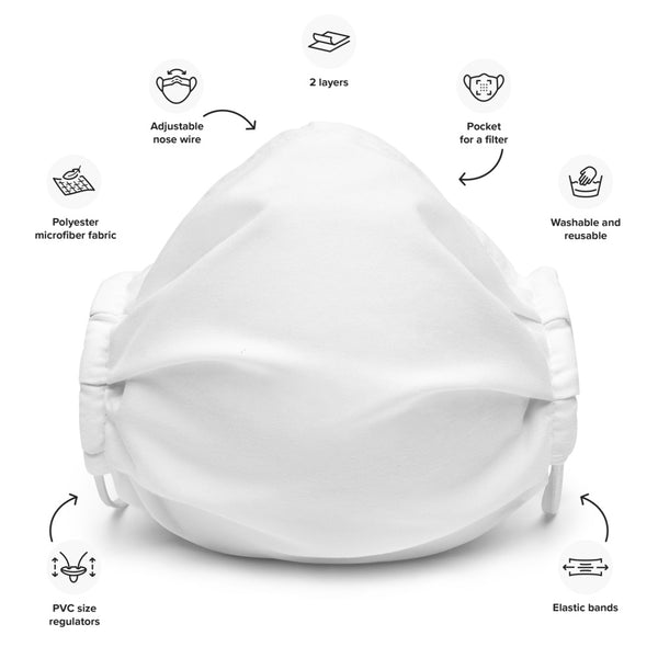 Swedenborg Cross Premium face mask