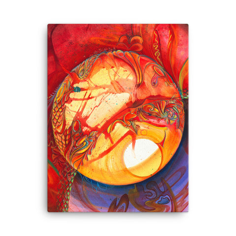 Orbital Canvas Print