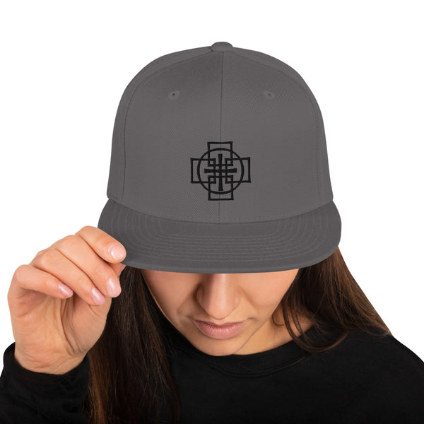 Swedenborg Cross Snapback Hat