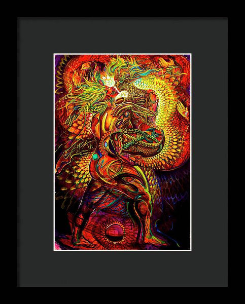 Coincidentia Oppositorum  - Framed Print