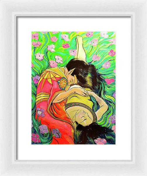 Death in the Garden of Dreams  - Framed Print