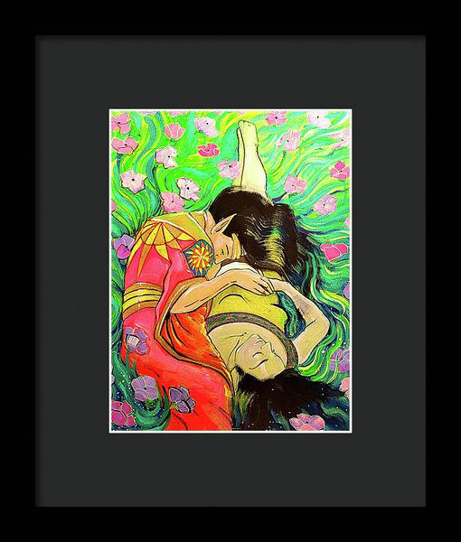 Death in the Garden of Dreams  - Framed Print