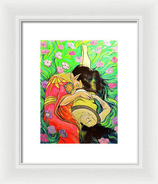 Death in the Garden of Dreams  - Framed Print