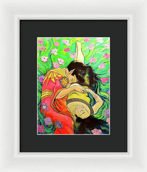 Death in the Garden of Dreams  - Framed Print