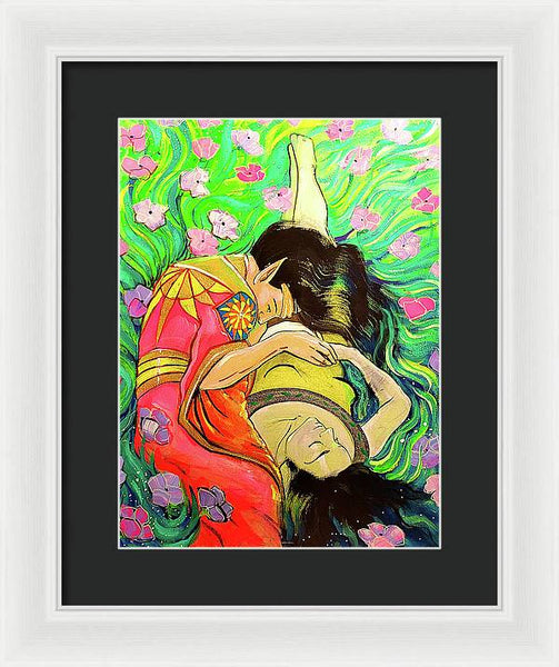 Death in the Garden of Dreams  - Framed Print