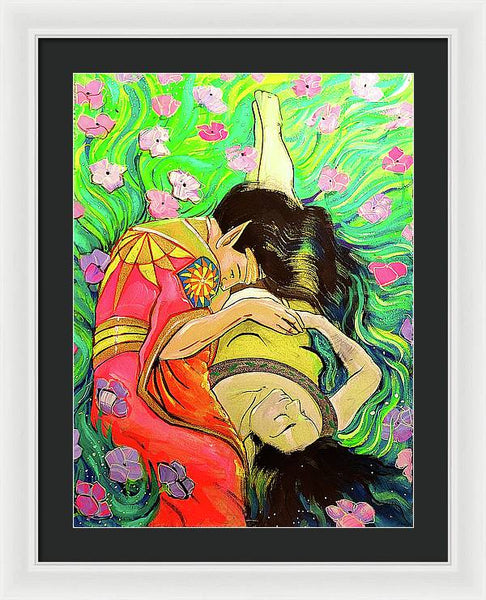 Death in the Garden of Dreams  - Framed Print