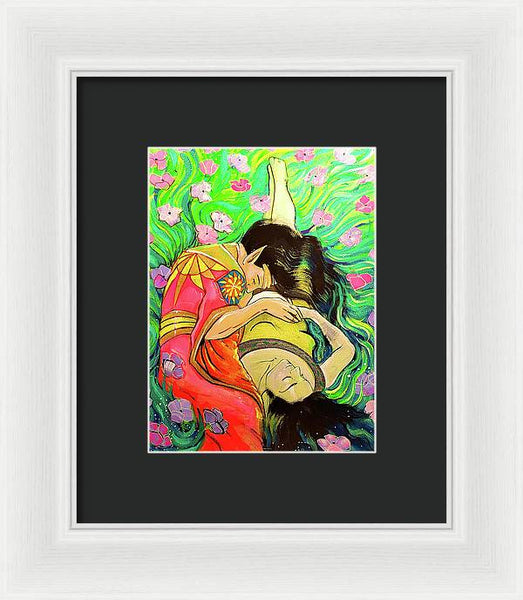 Death in the Garden of Dreams  - Framed Print