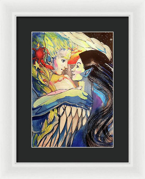 Elwing and Earendil  - Framed Print