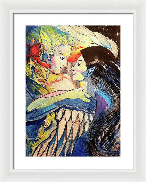 Elwing and Earendil  - Framed Print