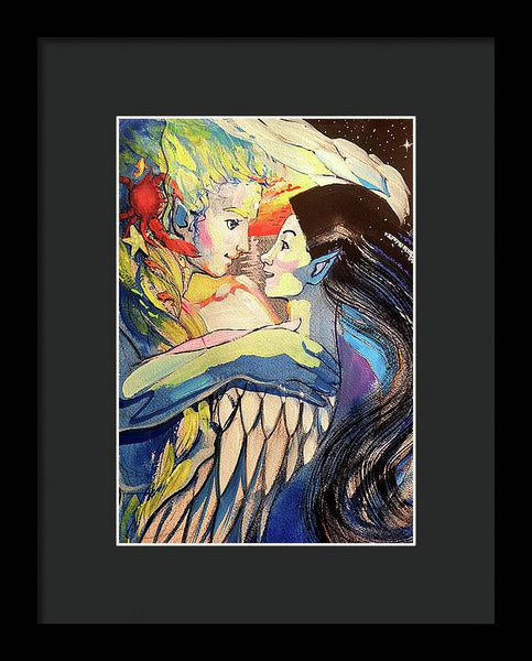 Elwing and Earendil  - Framed Print