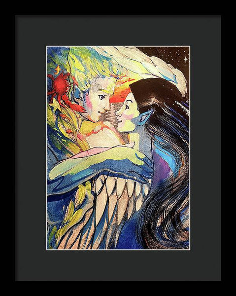 Elwing and Earendil  - Framed Print