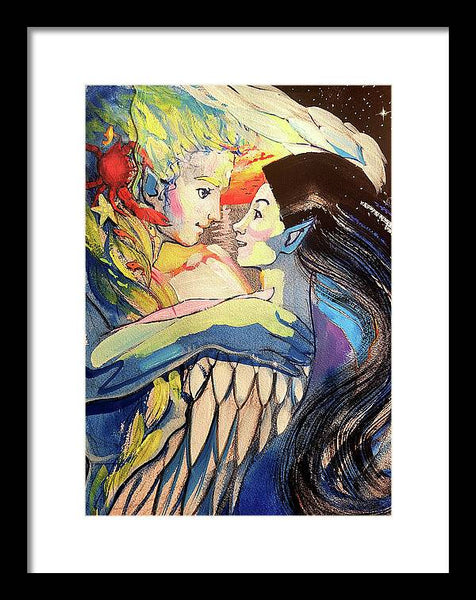 Elwing and Earendil  - Framed Print