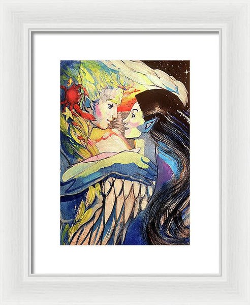 Elwing and Earendil  - Framed Print