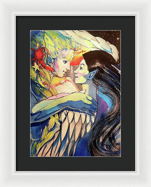 Elwing and Earendil  - Framed Print