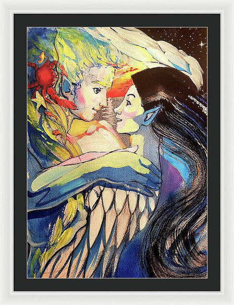 Elwing and Earendil  - Framed Print