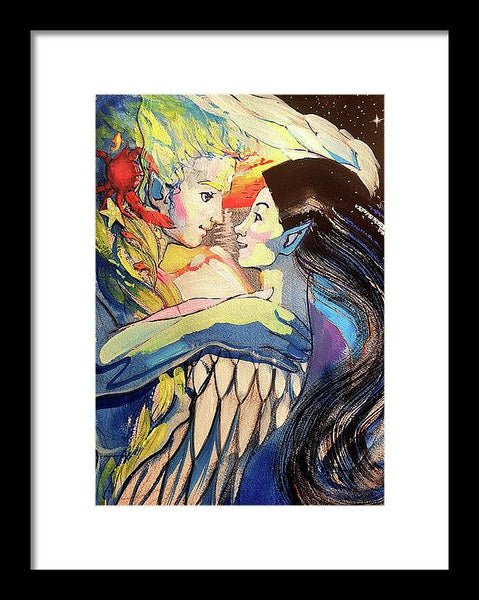 Elwing and Earendil  - Framed Print