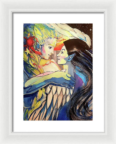 Elwing and Earendil  - Framed Print