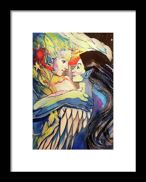 Elwing and Earendil  - Framed Print