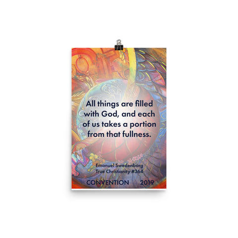 Swedenborg Quote Poster