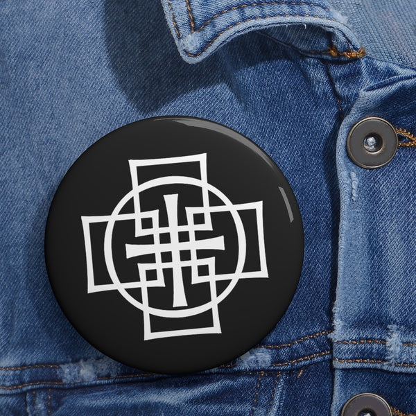 Swedenborg Cross Buttons