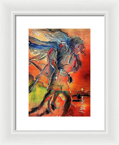 Finrod and Barahir - Framed Print