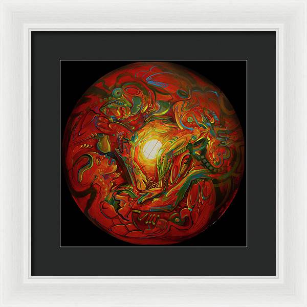 Gyrus - Framed Print