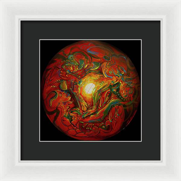 Gyrus - Framed Print