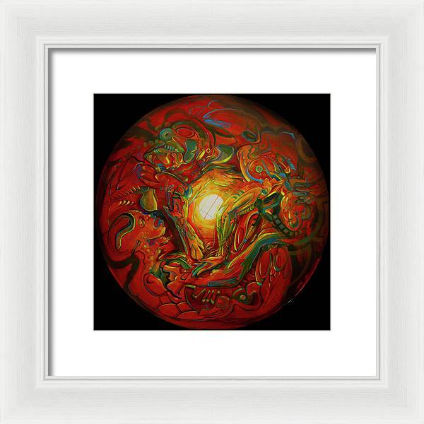 Gyrus - Framed Print