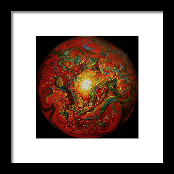 Gyrus - Framed Print