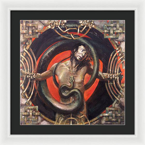 Loki - Framed Print