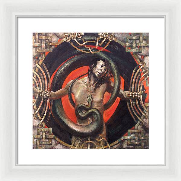 Loki - Framed Print