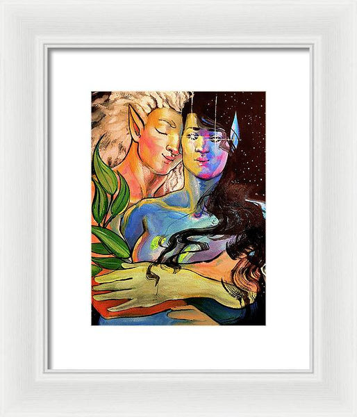 Thingol and Melian - Framed Print