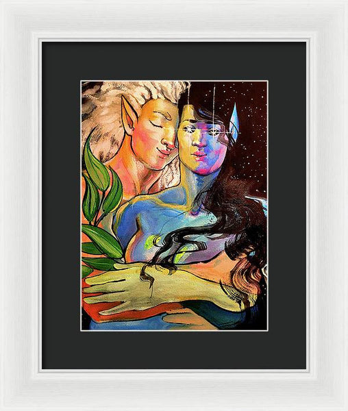 Thingol and Melian - Framed Print