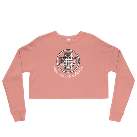 Swedenborg cross Crop Sweatshirt